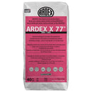 Ardex X 77 Microtec fiber reinforced tile and stone mortar, 40 lb gray bag