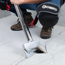 Roberts 10-195 Convertible Scraper removing flooring
