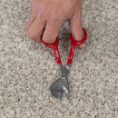 Roberts 10-586-3 7" Duckbill Napping Shears, in use