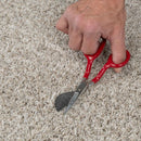 Roberts 10-586-3 7" Duckbill Napping Shears, in use