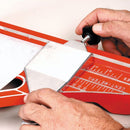 Roberts 10-900 12" Pro Vinyl Tile Cutter, in use