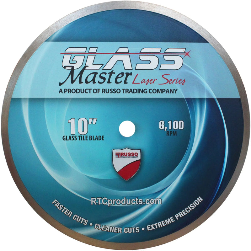 Russo 10" GLASS MASTER DIAMOND BLADE