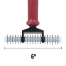 Roberts 10-122 6" Pro Loop Pile Carpet Seam Roller, in use