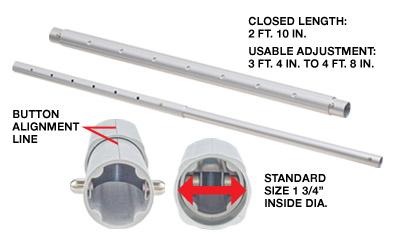 CRAIN 516 3' ALUM STRETCHER TUBE