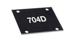 CRAIN 704D 5"X6"DBL EDGE CUSHION BACK BLD