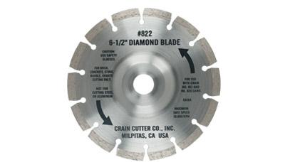 CRAIN 822 UNDERCUT SAW DIAMOND BLADE