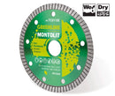 Montolit 4.5" Diamond Blade Green Line