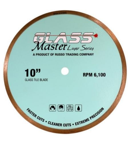 10" GLASS MASTER DIAMOND BLADE