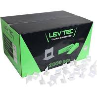 1/16" LEV TEC CLIPS 2000 PK