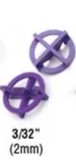 3/32" TAVY SPACER BAG 100 PK