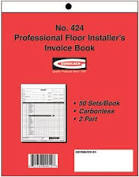 INSTALLERS INVOICE BOOK