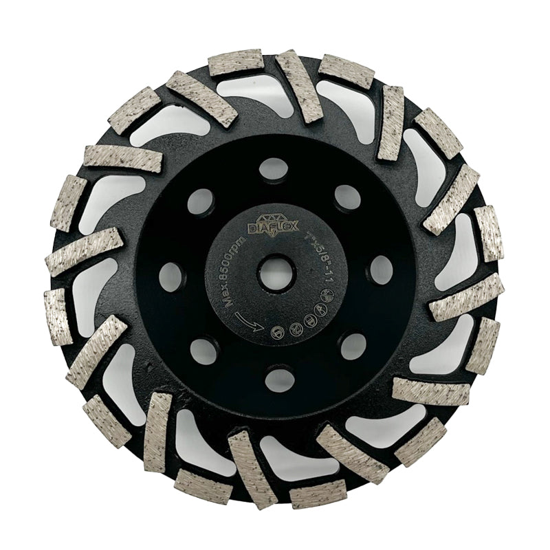 DIAFLEX 7" BOOMERANG CUP WHEEL