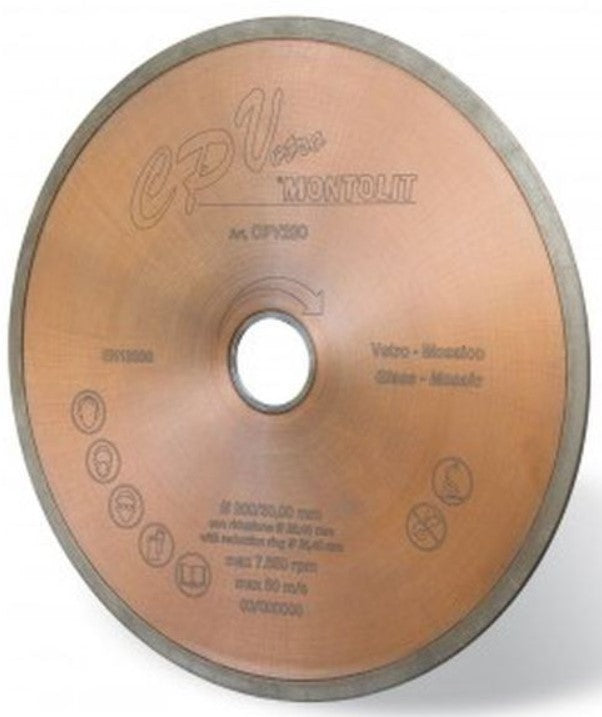 Montolit CPV Premium Glass Diamond Blades