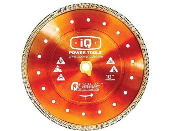 10" TILE BLADE W/ Q-DRIVE