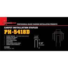 Powerhold 5418 9/16 Carpet Staples (5,000/box)