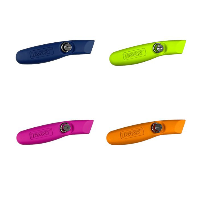 Traxx Multi-Color Non-Slip Utility Knife